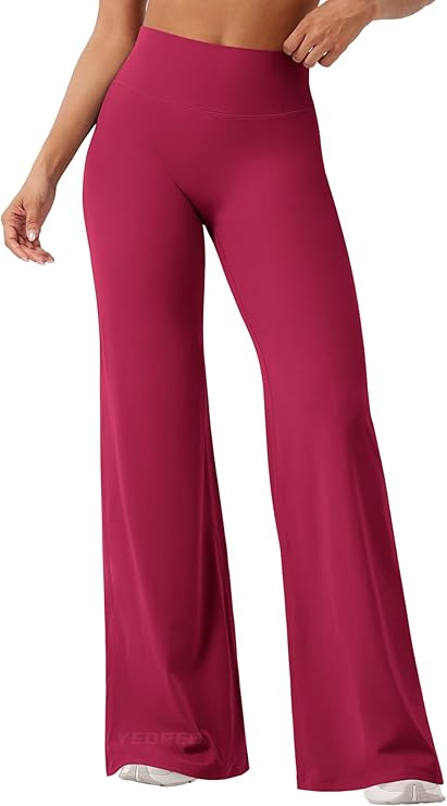 YEOREO Workout Leggings Womens No Front Seam Straight Leggings 29"/ 31.5"/ 33"/ 35" High Waist Buttery Eddiy Gym Yoga Pants