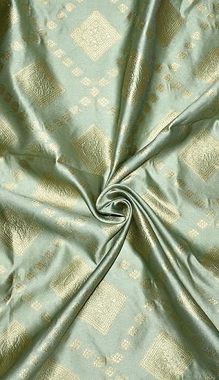 Chandrakala Banarasi Saree for Women with Unstitched Blouse Piece Indian Wear (1440-P) - Image 2